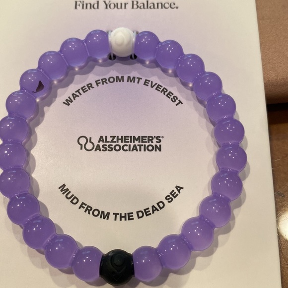 Brand new size medium Lokai bracelet color purple - Picture 2 of 6